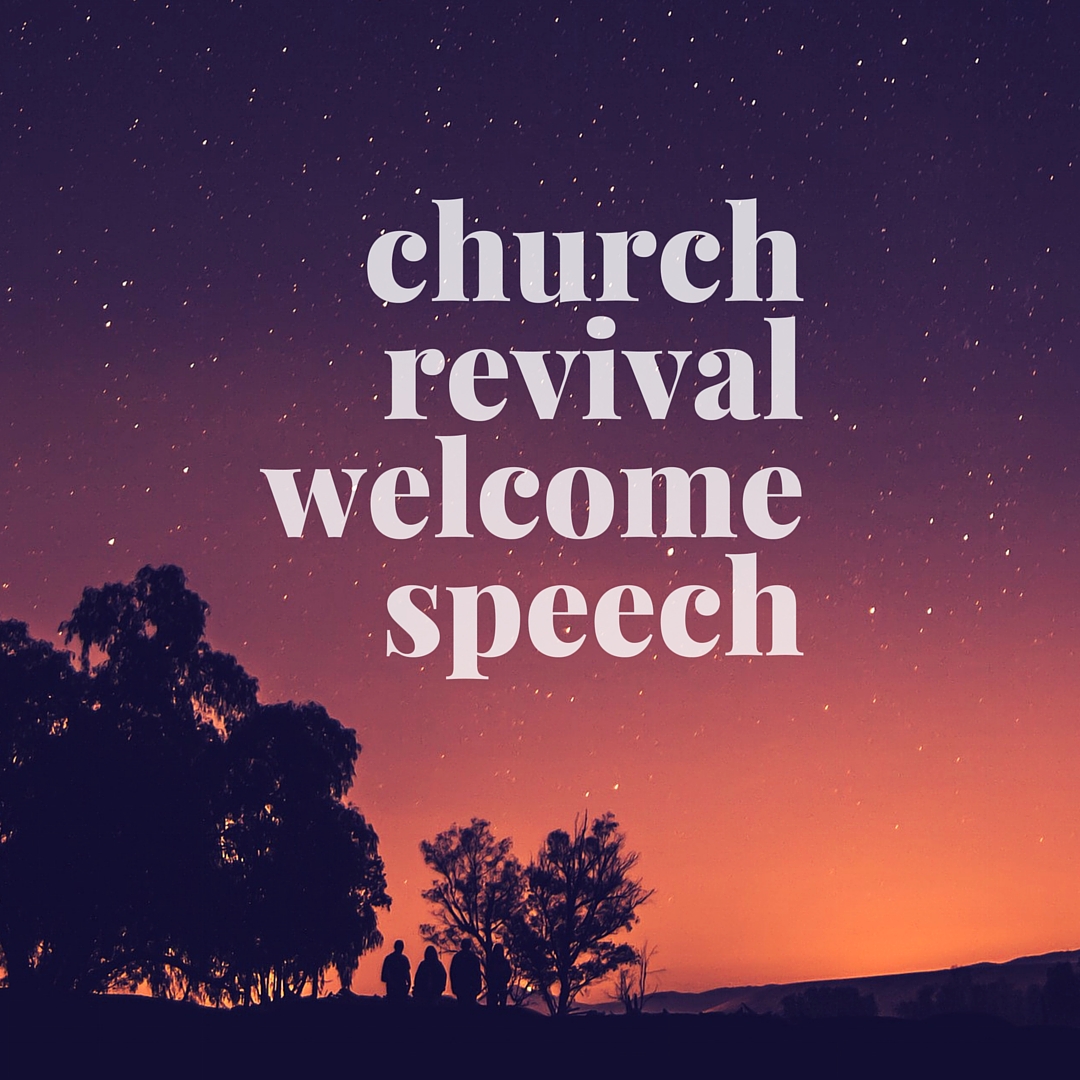 welcome-speech-for-church-revival